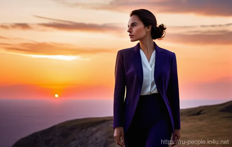 오프라 윈프리 인생 철학 - **Prompt: Radiating Passion and Purpose**
    A vibrant individual, 40s, with an energetic and deter...